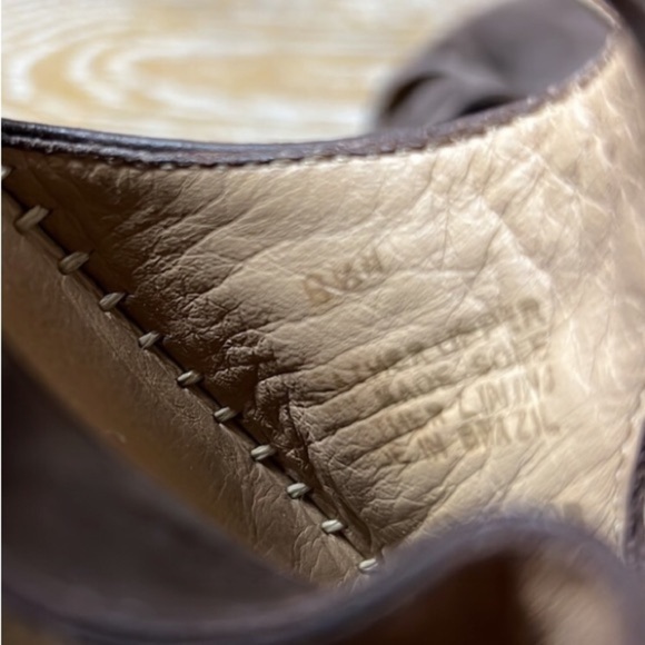 NURTURE Brown Leather Stitch Closed Toe Sandals - Picture 10 of 12